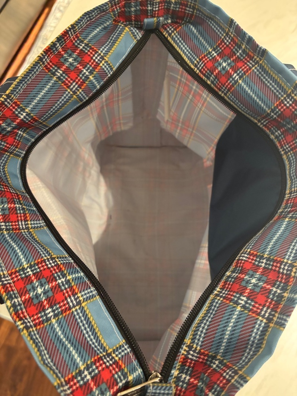 L.L. Bean Plaid Tote - Picture 4 of 6